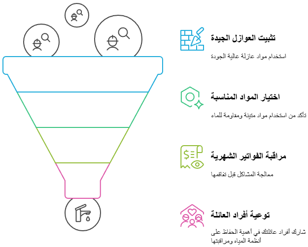 شركة كشف تسربات المياه بالكويت 15 كيفية تجنب تكرار تسربات المياه