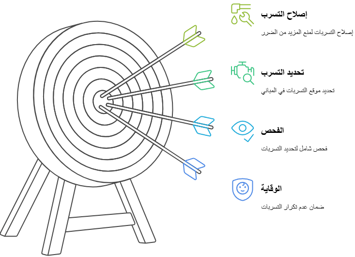 التصحيح وإصلاح التسرب